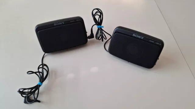 SONY POWER SRS 22 Speaker System portatili con Jack per Walkman o
