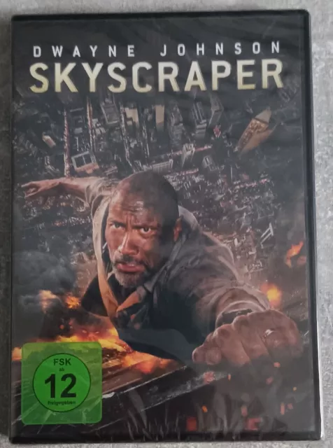 DVD " Skyscraper " - Dwayne Johnson - OVP