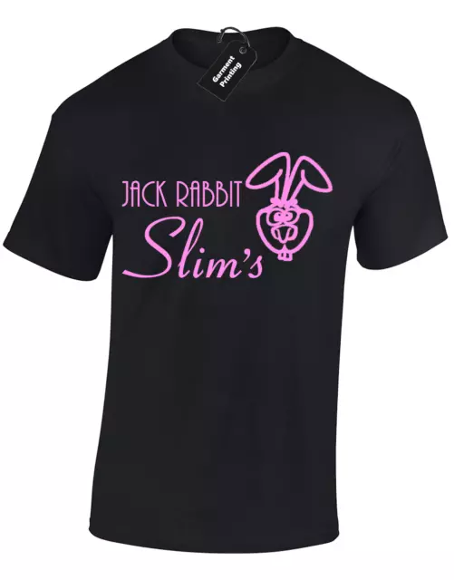 Jack Rabbit Slims Mens T-Shirt Pulp Design Retro Film Movie Cool Top