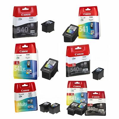 Canon PG540 / 540XL Black CL541 / 541XL Colour Ink Cartridges For PIXMA MG4250