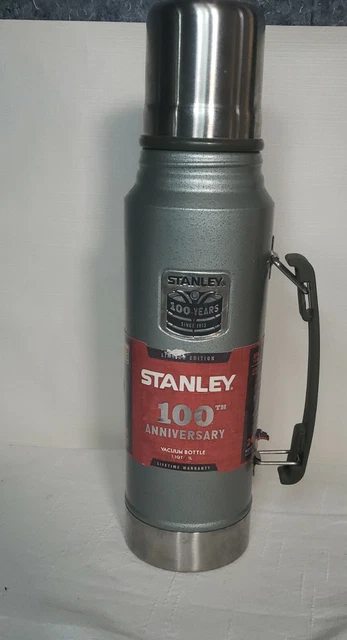 Stanley 100th Anniversary DoubleXL Limited Ed Vacuum Bottle 2-Qt Stainless Steel