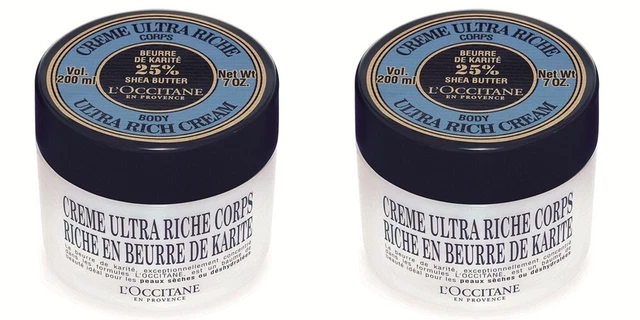 L'OCCITANE Duo Shea Crème Ultra Riche Corps Karité 200mlx2
