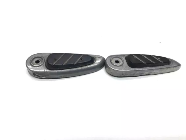 Coppia Pedalini Pedana Poggiapiedi Posteriori Piaggio Liberty 50 2T 1997-1999