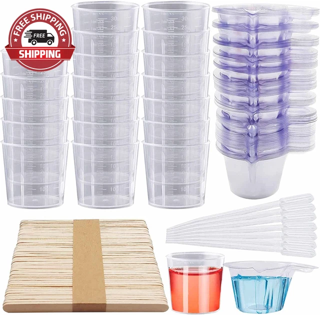 Epoxy Mixing Cups Kit for Epoxy Resin, Paint Mixing, Jewelry Making Resin Molds