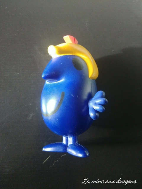 FIGURINE MONSIEUR, MADAME Je-sais-tout McDonald's mcdo figure Mr Men Miss Brainy EUR 3,00 