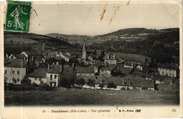 CPA DUNIERES (Hte - Loire) - Vue générale (585327)