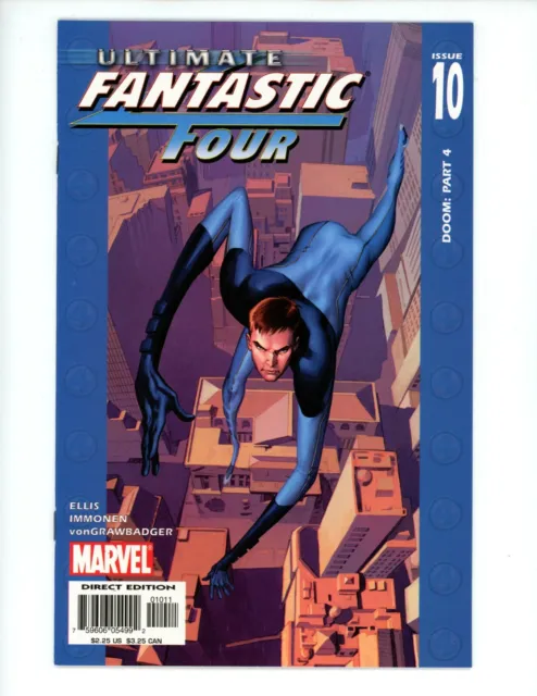 Ultimate Fantastic Four #10 Comic Book 2004 VF/NM Marvel Comics Doom