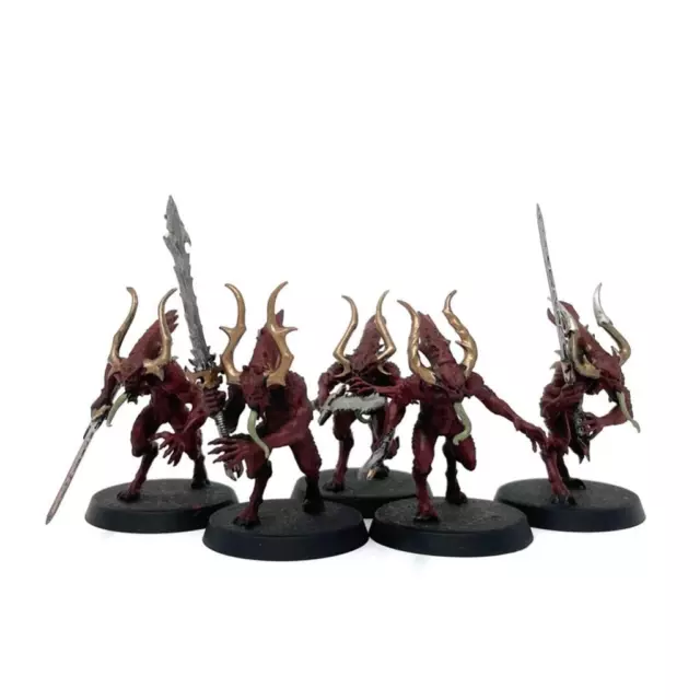 (7046) Bloodletters Of Khorne Pack Chaos Daemons Age Of Sigmar Warhammer 40k