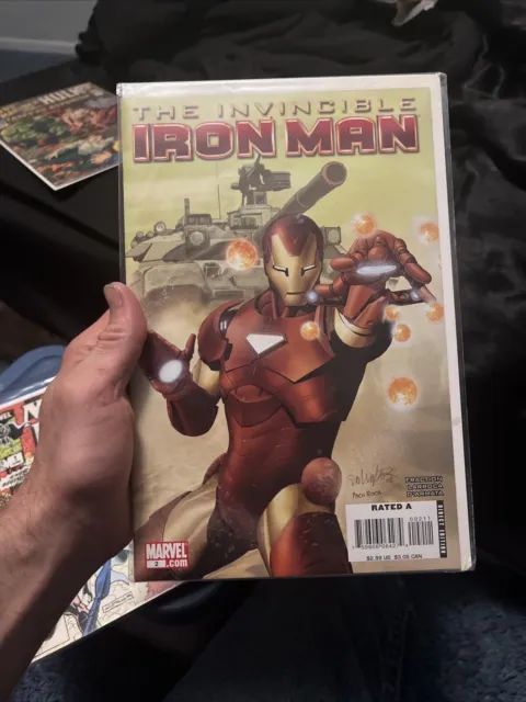 Invincible Iron Man #2 (2008) First Team Appearance of the Triumph Division