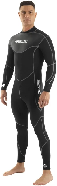 Combinaison Humide SEAC Sense Long Lady – Néoprène 3mm, Sans Capuche, Pour Plongée Et Sports Nautiques