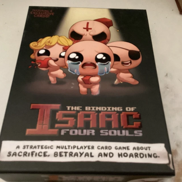 Four Souls Target Exclusive Promo Cards Binding Of Isaac: Four Souls Target Exclusive Card Pack Includes Marked, Dead Eye, Epic Fetus Cards Dark Souls Four Souls Target Exclusive Promo Cards Binding Of Isaac: Four Souls Target Exclusive Card Pack Includes Marked, Dead Eye, Epic Fetus Cards Dark Souls