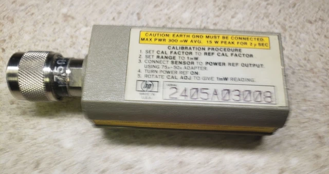 HP Hewlett Packard 8483A Power Sensor - Tested!