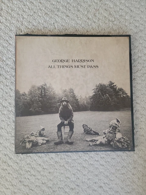 George Harrison All Things Must Pass 3Lp Apple Box Set Original No Upc Code