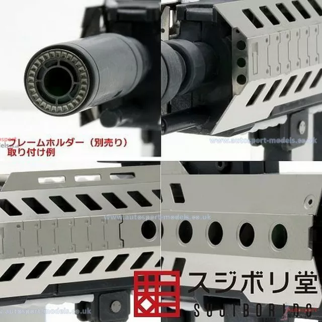 1/100 photo-etch Rifle Hand Guard [Universal Version] to suit Bandai / Kotobukiy 3