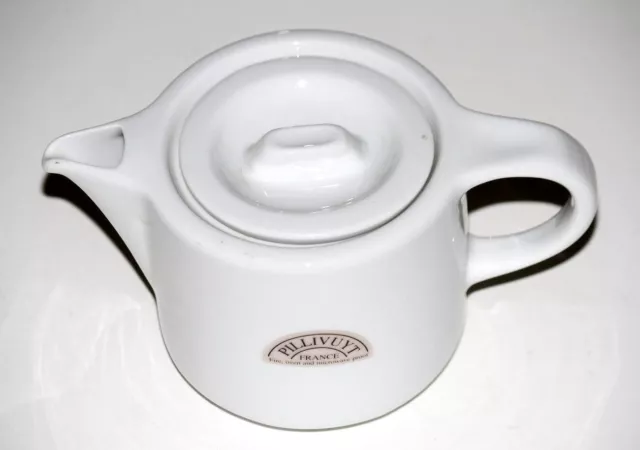 Théière porcelaine PILLIVUYT Europe 35cl  French Ceramic Tea Pot