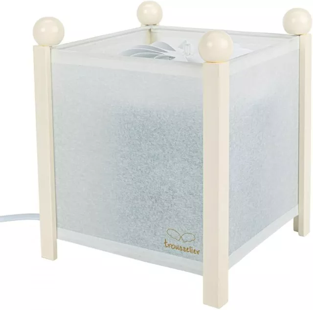 TROUSSELIER Lanterne magique veilleuse blanche Sophie la girafe 16x16x19 cm 12V