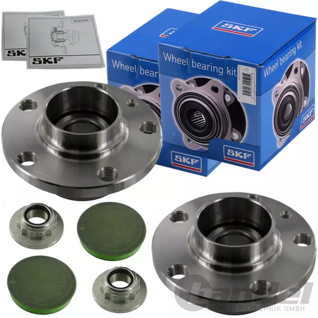 2x SKF RADLAGERSATZ RADNABE HINTEN für AUDI A1 A2 VW POLO 9N 6R IBIZA FABIA