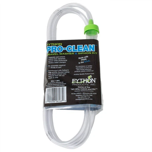 Kit de lavadora y sifón de grava Python Pro-Clean