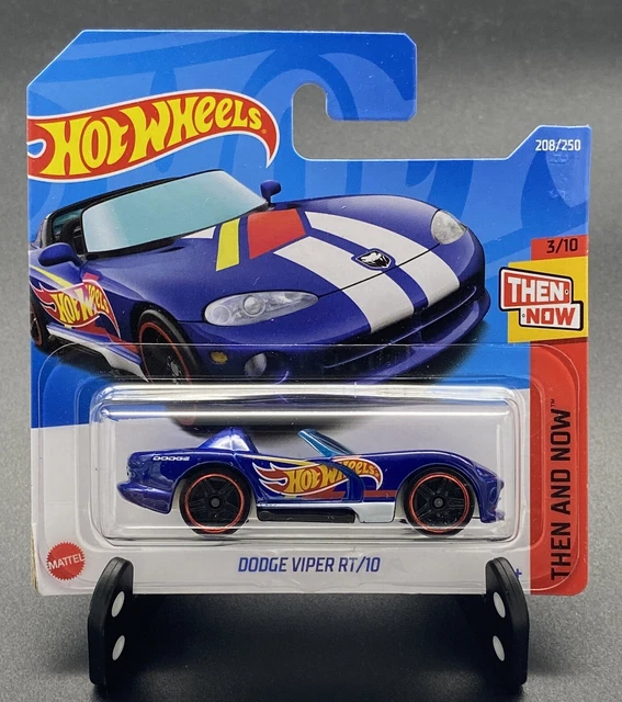 Hot Wheels Dodge Viper RT/10 - Then And Now 3/10 #208/250 NEU & OVP