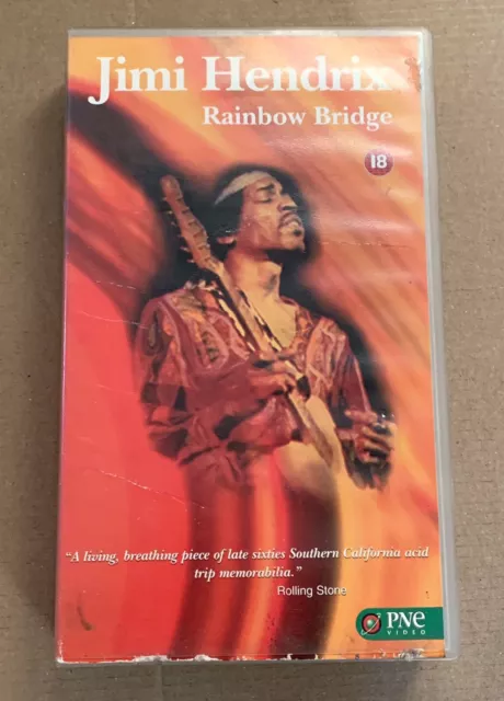 Jimi Hendrix Rainbow Bridge – VHS Video - 1995