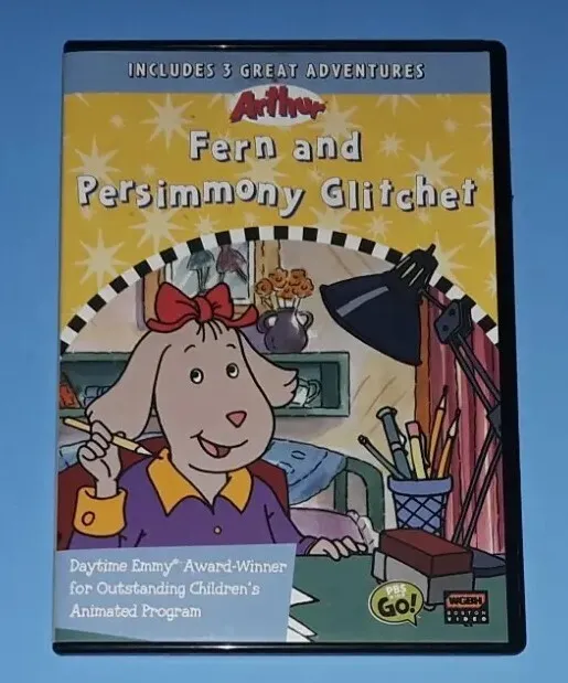 PBS KIDS TV - ARTHUR (Season 10) FERN & PERSIMMONY GLITCHET DVD 4 Eps ...