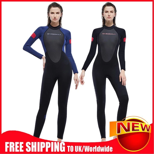 Tute subacquee monopezzo calde 3 mm neoprene protezione solare elastiche per sport acquatici