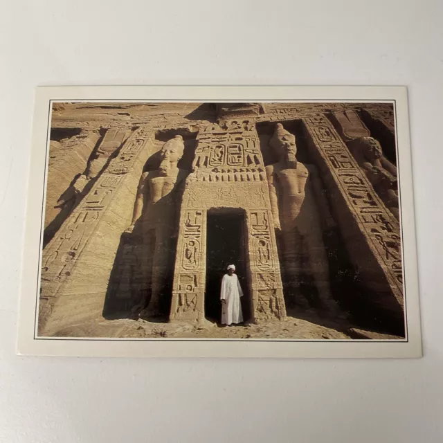 Postcard Format - Abu Simbel - The Temple of Nefertari