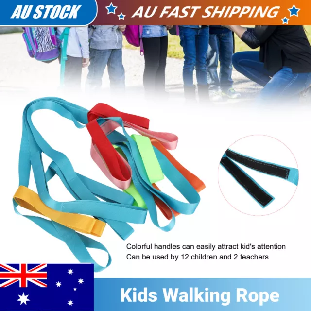 AU KIDS WALKING Rope AntiLost Handles Safety Line Rope For Preschool Daycare  $14.99 - PicClick AU