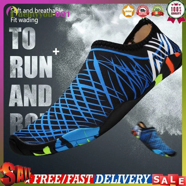 1 par de zapatos de verano descalzos de agua aguas aguas arriba transpirables para nadar