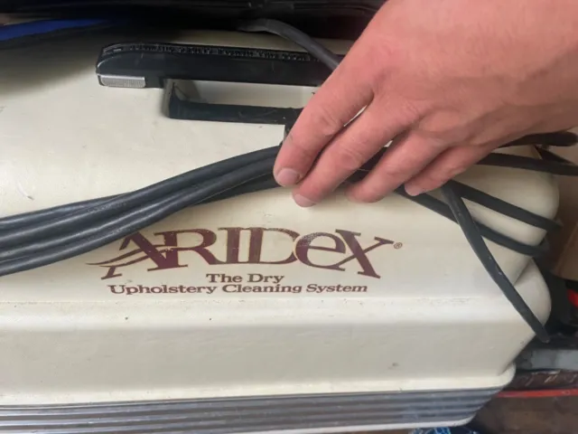 Aridex dry upholstery cleaning machine