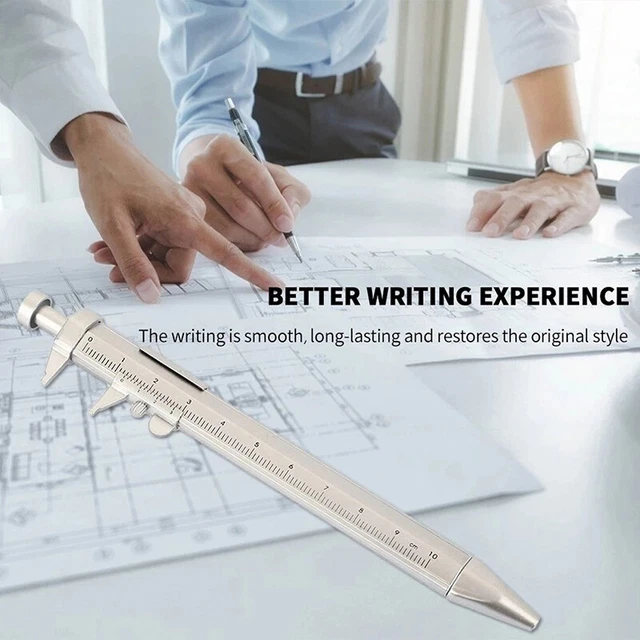0.5mm Caliper pen Gel Ink Pen Vernier Caliper Roller Ball Pen Stationery Gi R2