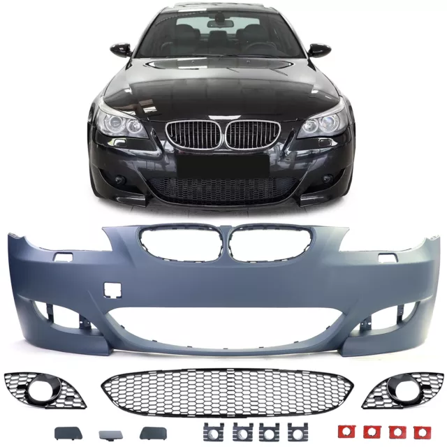 Sport Stoßstange mit ABE + Zubehör passt für 5er BMW E60 E61 auch M5