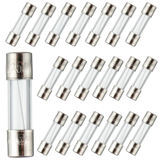 F10AL250V 5X20 Mm 10A 250V Fusibles À Fusion Rapide 10 Ampère 250 Volt 0.2 X 0,7