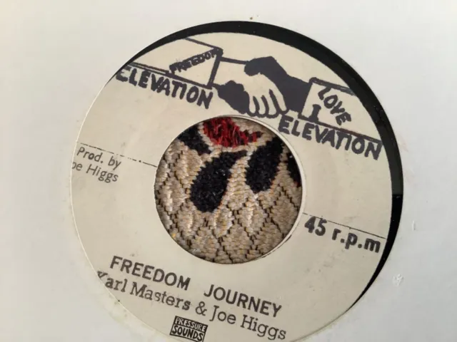 Joe Higgs , Journey To Freedom , Freedom Journey  ,  7” Elevation
