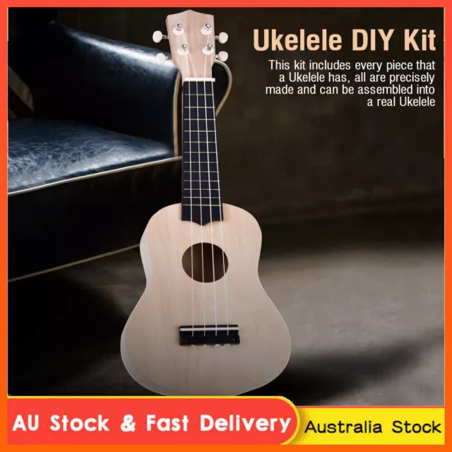 21'' Kids Wood Acoustic Guitar 4 String Music Instruments Toys Children Gift