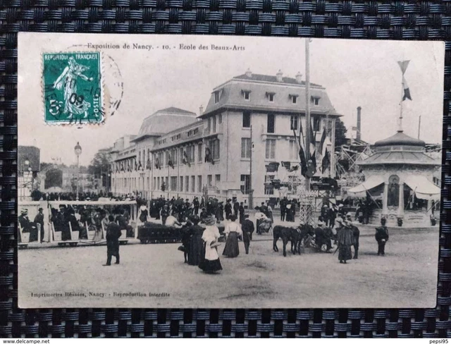 54 Meurthe et Moselle - Exposition de NANCY - 10 - Ecole des Beaux Arts (Imprime