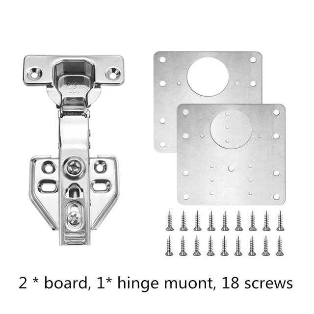 Küche Schrank mit Befestigung von Schrauben Side Panels Mount Tipp der Tür