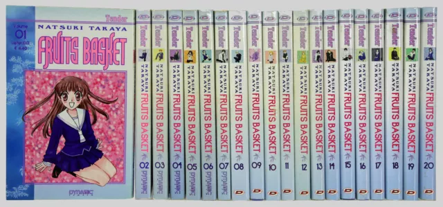 Fruits Basket - Natsuki Tanaka - Dynit - Sequenza completa da 1 a 20