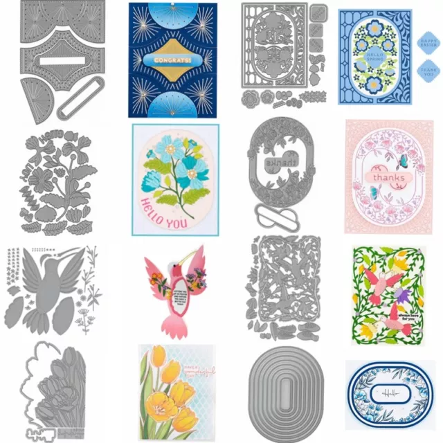 Flowers Birds Metal Cutting Dies Stencils For DIY Scrapbooking Craft Card Making