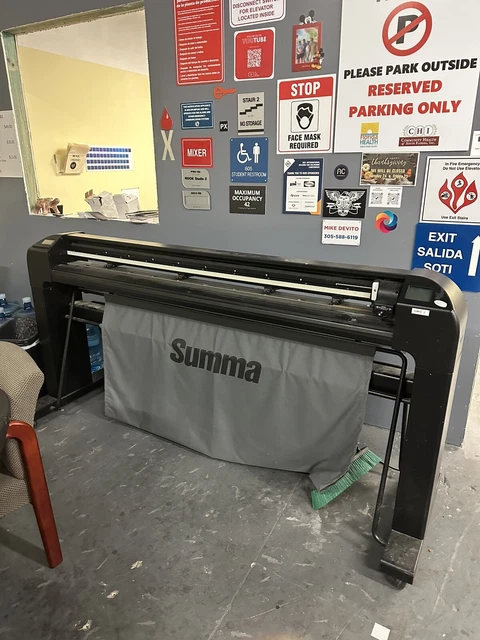 Vinyl plotter , Use Summa ￼SD160