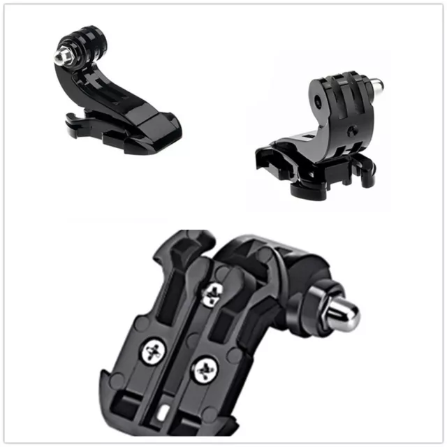 J-Hook Clip Fit For GoPro Max Hero 9 8 7 6 5 With Quick Release Mount Base 2Pcs