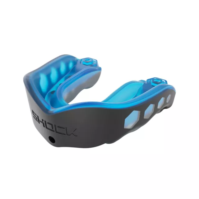 Shock Doctor Gel Max Gum Shield Blue gel Fit Martial Arts MMA Krav Maga Boxing