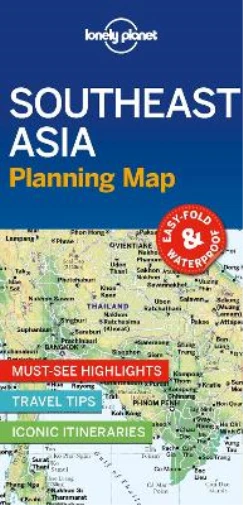 Lonely Planet Southeast Asia Planning Map (Map) Map
