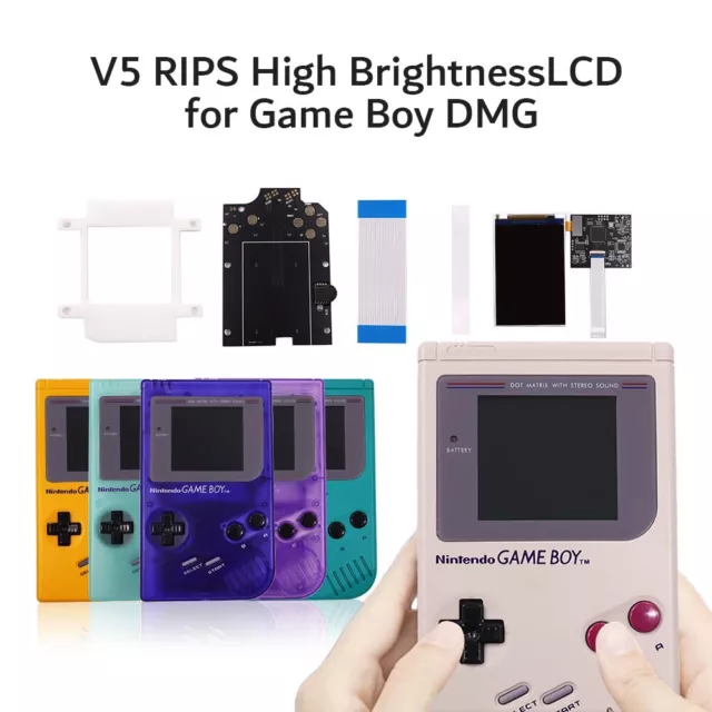 Kit de rétroéclairage LCD pour Game Boy Advance, pré-Regional V5