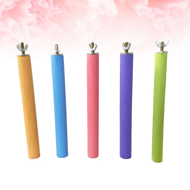 5 stücke Papagei Vogel Sandähnliche Stick Rod Klaue Schleifstangen Stehen Kauen