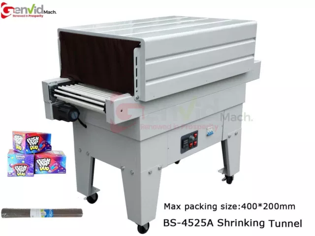 18 I-Bar Shrink Wrap Machine Heat Sealer W/ Heat Gun Grocery Fresh  Wrapping