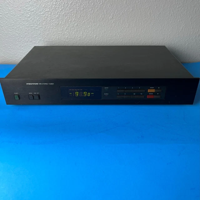 VINTAGE PROTON 440 Stereo AM/FM Tuner Black AR NAD - Tested £28.31 ...
