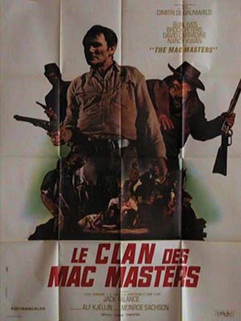 #Affiche 120x160cm# Le Clan des McMasters / David Carradine, Jack Palance...