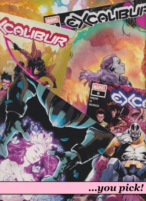 EXCALIBUR 1-26 NM 2019 Howard MARVEL comics sold SEPARATELY X-MEN you PICK