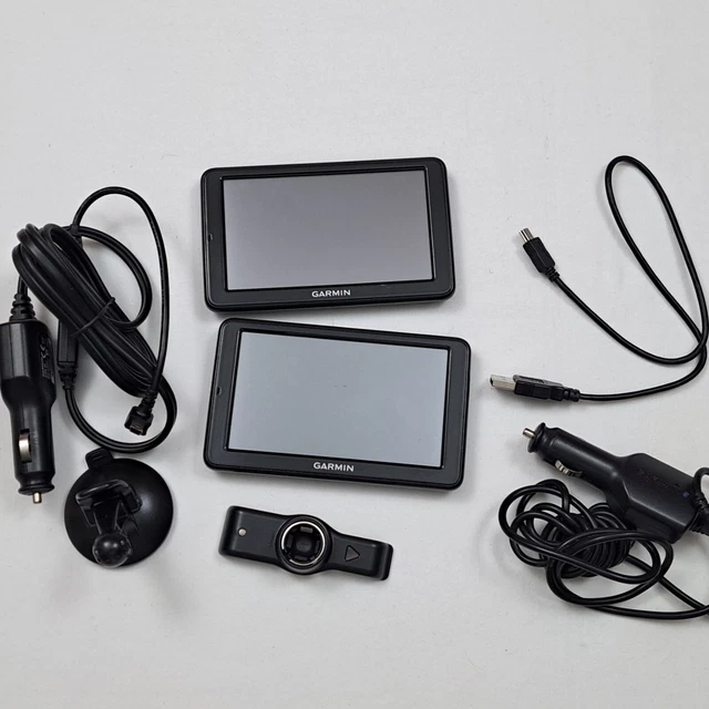Lot Of 2 5" Garmin Nuvi 2555LMT & 2555  Portable GPS Navigator Bluetooth Touch